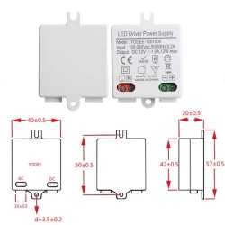 https://design-led.fr/ Alimentation LED 12W 12VDC 1.0A 12,20&nbsp;€ 12,20&nbsp;€ A2628
