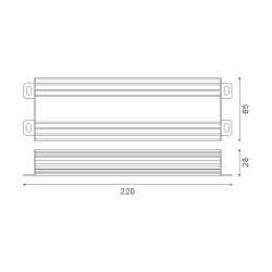 https://design-led.fr/ Alimentation LED 250W 24V DC 10.42 A IP65 58,50&nbsp;€ 58,50&nbsp;€ LM2516