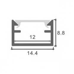 https://design-led.fr/ Profilé En Aluminium Strush - 2 Mètres 7,20&nbsp;€ 7,20&nbsp;€ LM3701