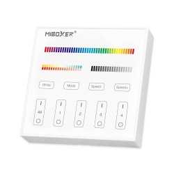 https://design-led.fr/ Contrôleur LED RGB&CCT tactile Blanc sans fil 4 zones 26,50&nbsp;€ 26,50&nbsp;€ FUTB4W