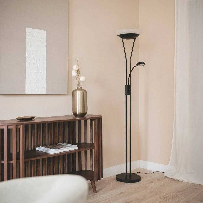 https://design-led.fr/ Lampadaire avec Lecture Métal Ethan Noir 121,30&nbsp;€ 121,30&nbsp;€ C213894