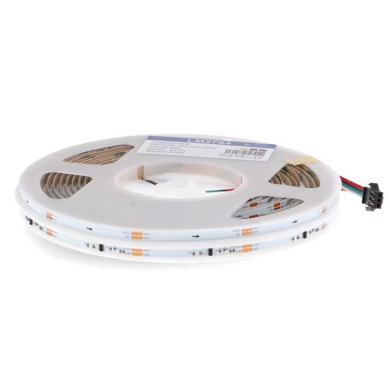https://design-led.fr/ Ruban Led Digital 24V Cob Tips Ip20 Rgb 21W/m 5 Mètres 98,10&nbsp;€ 98,10&nbsp;€ LM2794