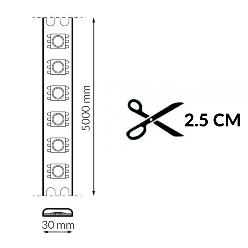 https://design-led.fr/ Ruban Led 24V Cob Max Ip20 40W/m 4000K 5 Mètres 136,50&nbsp;€ 136,50&nbsp;€ LM2792