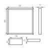 https://design-led.fr/ Panneau Led Cadre LED 595X595 AVAR N 32W 4000k 38,90&nbsp;€ 38,90&nbsp;€ 26788