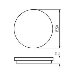 https://design-led.fr/ Plafonnier BENO LED Ø220 12/18w CCT IP65 Graphite 35,20&nbsp;€ 35,20&nbsp;€ 38789