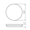 https://design-led.fr/ Plafonnier BENO LED Ø220 12/18w CCT IP65 Graphite 35,20&nbsp;€ 35,20&nbsp;€ 38789