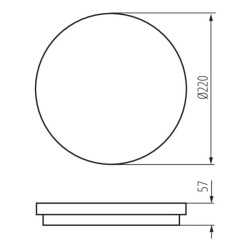 https://design-led.fr/ Plafonnier BENO LED détecteur Ø220 12/18w CCT IP65 Graphite 47,50&nbsp;€ 47,50&nbsp;€ 38790