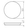 https://design-led.fr/ Plafonnier BENO LED détecteur Ø220 12/18w CCT IP65 Graphite 47,50&nbsp;€ 47,50&nbsp;€ 38790