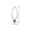 https://design-led.fr/ Ampoule E14 led filament LED dimmable XLED C35 5.9w 2700k 5,30&nbsp;€ 5,30&nbsp;€ 35278