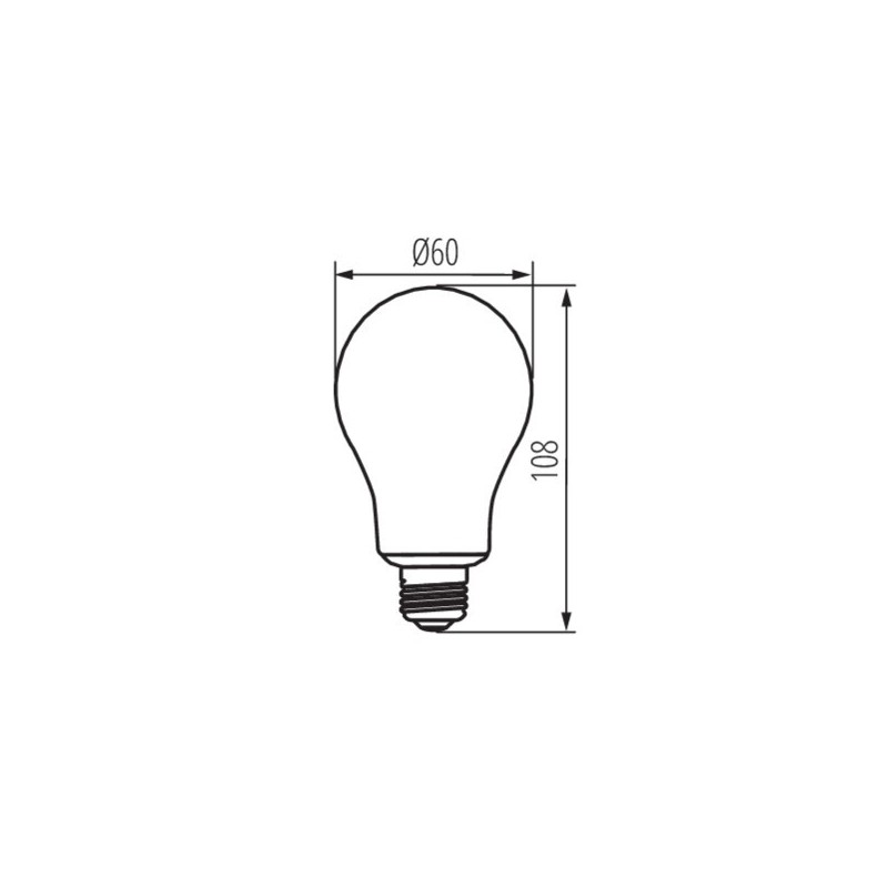 https://design-led.fr/ Ampoule LED XLED A60 E27 Bulb Filament 4W 1800K 6,60&nbsp;€ 6,60&nbsp;€ 33516