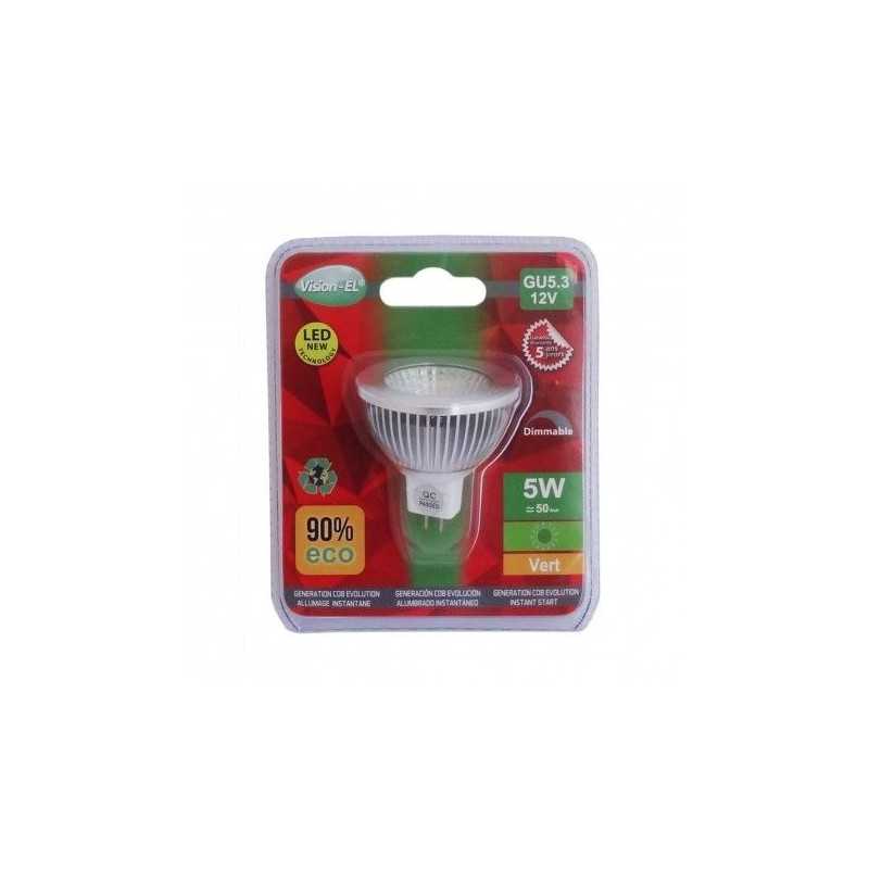 https://design-led.fr/ Ampoule GU5.3 led 5w Dimmable vert 3,50&nbsp;€ 2,45&nbsp;€ -30% 78553